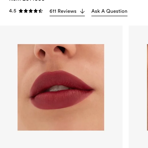 Lot Of Two MAC Locked Kiss 24 hour Lipsticks - Coy #79